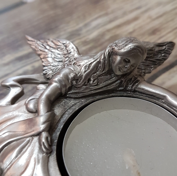 Seagull Pewter 1997 Angel tealight - Picture 2 of 6